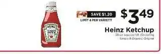 ShopRite Heinz Ketchup offer