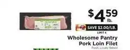 ShopRite Wholesome Pantry Pork Loin Filet offer