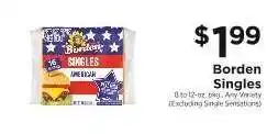 ShopRite Borden Singles offer