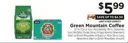 ShopRite Green Mountain Coffee offer