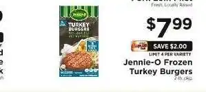 ShopRite Jennie-O Frozen Turkey Burgers offer