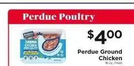 ShopRite Perdue Ground Chicken offer