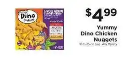 ShopRite Yummy Dino Chicken Nuggets offer
