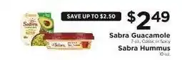 ShopRite Sabra Guacamole / Sabra Hummus offer