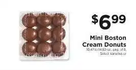 ShopRite Mini Boston Cream Donuts offer