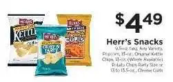 ShopRite Herr's Snacks offer