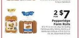 ShopRite Pepperidge Farm Rolls offer