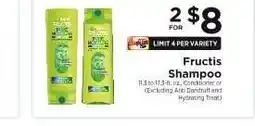 ShopRite Fructis Shampoo offer