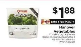 ShopRite Hanover Vegetables offer