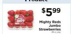 ShopRite Mighty Reds Jumbo Strawberries offer