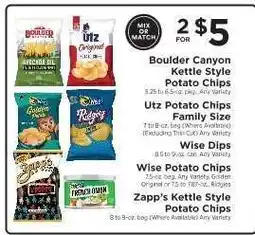 ShopRite Mix or Match Chips offer