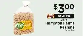 ShopRite Hampton Farms Peanuts offer