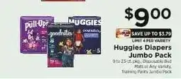 ShopRite Huggies Diapers Jumbo Pack offer