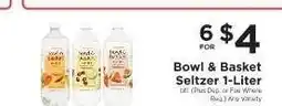 ShopRite Bowl & Basket Seltzer 1-Liter offer