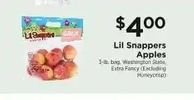 ShopRite Lil Snappers apples offer
