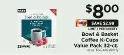 ShopRite Bowl & Basket Coffee K-Cups Value Pack 32-Ct offer