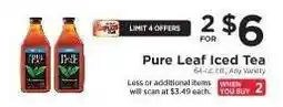 ShopRite Pure Leaf Iced Tea offer