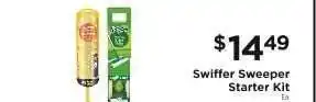 ShopRite Swiffer Sweeper Starter Kit offer