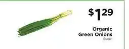 ShopRite Organic Green Onions offer