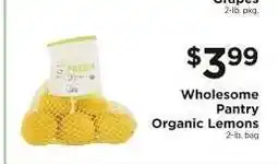 ShopRite Wholesome Pantry Organic Lemons offer
