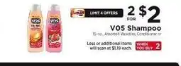 ShopRite VO5 Shampoo offer