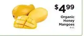 ShopRite Organic Honey Mangoes offer