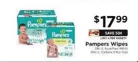 ShopRite Pampers Wipes offer