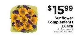 ShopRite Sunflower Complements Bunch offer