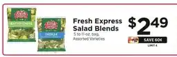 ShopRite Fresh Express Salad Blends offer