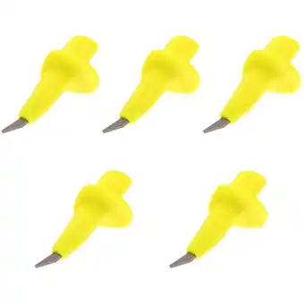 Walmart 5 Pieces Crutch Protector Tips Stick Walking Sticks for Men Yellow offer