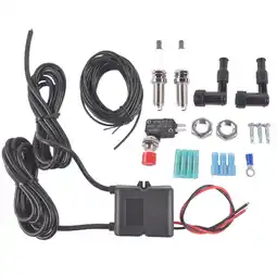 Walmart GELUOXI Flamethrower Kit Dual Exhaust for EFI Car Vehicles or Motorcycles w/ Open Pipes offer