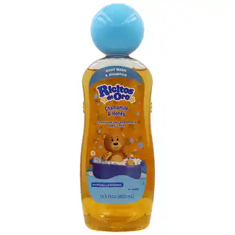 Walmart Ricitos De Oro 2 in 1 Baby Hair and Body Wash Shampoo, 13.5 fl oz offer