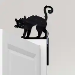 Walmart Momihoom Halloween New 3Ds Black Cats Acrylic Mirror Paste Home Switchs Wall Decoration Paste offer