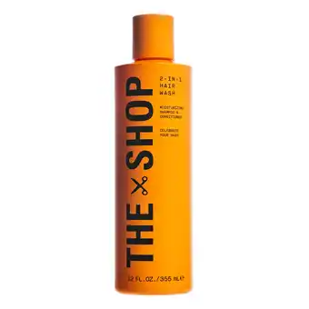 Walmart The Shop 2-in-1 Hair Wash Daily Moisturizing Shampoo for All Hair Types 12 fl. oz offer