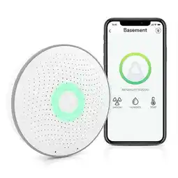 Walmart Airthings 2950 Smart Radon Detector - White offer
