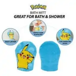 Walmart Pokmon Kids Pikachu Hooded Towel and Wash Mitt, Cotton, Yellow offer