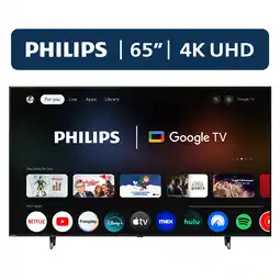 Walmart Philips 65 Class 4K Ultra HD (2160p) Google Smart LED Television (65PUL7552/F7) (New) offer