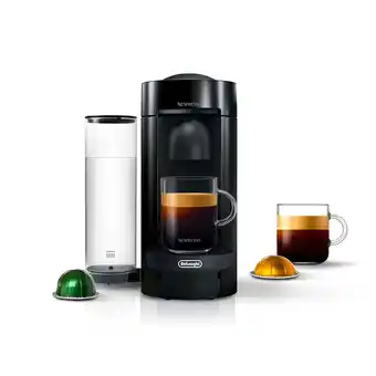 Walmart Nespresso Vertuo Plus Coffee and Espresso Maker by De'Longhi, Black offer