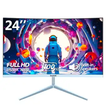 Walmart Gawfolk 24 Inch Business PC Monitor 1080P 100HZ Refresh Rate Gaming Computer Display offer