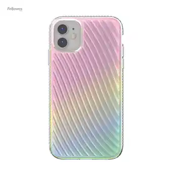 Walmart Fellowes CRC97797 Iridescent Phone Case with Texture Design for Phone Case iPhone 11 offer