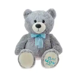 Walmart Mother's Day Jumbo Gray Bear Plush, 24 in, by Way To Celebrate offer