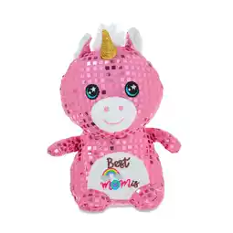 Walmart Mother's Day Small Pink Disco Unicorn Plush, 7.5 in, by Way To Celebrate offer