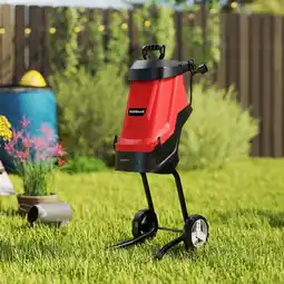 Walmart Ironmax 15 AMP Leaf Shredder Mulcher with Plunger & Collection Bag Wheels for Branches offer