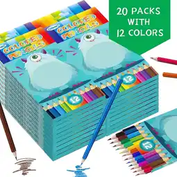 Walmart OSIMIG 240-Count Colored Pencils for Educational Art Supplies offer