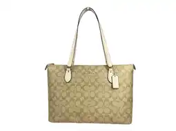 Walmart Coach (CS187) Gallery Signature Coated Canvas Tote Shoulder Bag offer