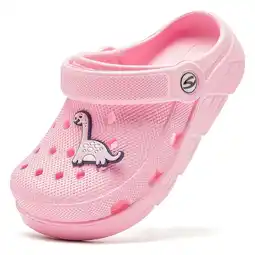 Walmart HOBIBEAR Boys Girls Garden Clogs Kids Slip On Beach Shoes Children Sandals for Indoor Outdoor offer