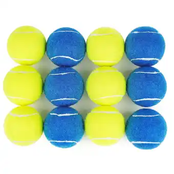 Walmart PrimePets Tennis Balls for Dogs, 12 Pack, 2.5'' Dog Balls for Large Medium Dogs, Puppy Chew Toys offer