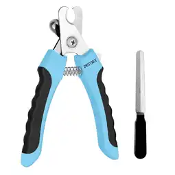 Walmart PETDET Dogs & Cats Pet Nail Clippers and Nail File with Safety Protection Device offer