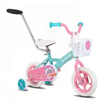 Walmart JOYSTAR Voyager 10 Inch Kids Bike for Boys and Girls, Children Bicycle in Green offer
