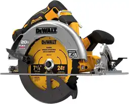 Walmart DEWALT DCS573B 20V MAX 7-1/4 in. Brushless Cordless Circular Saw with FLEXVOLT ADVANTAGE Tool Only offer